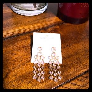 ♠️ Kate Spade Subtle Sparkle Blush Earrings ♠️